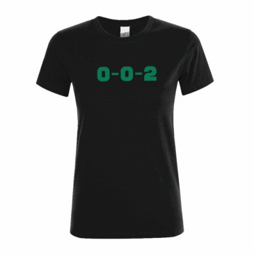 027. 0-0-2 Ladies Fitted T-Shirt