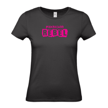 013. Pickleball Rebel Ladies Fitted T-Shirt