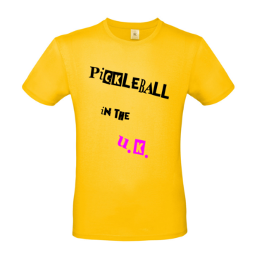 001. Pickleball In The UK Short Sleeved T-Shirt