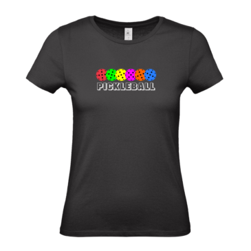 006. Pickleballs Ladies Fitted T-Shirt